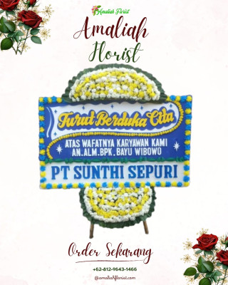 Papan Bunga Duka di Bandongan