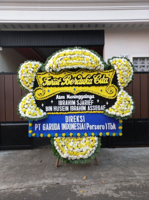 Papan Bunga Duka di Bandongan
