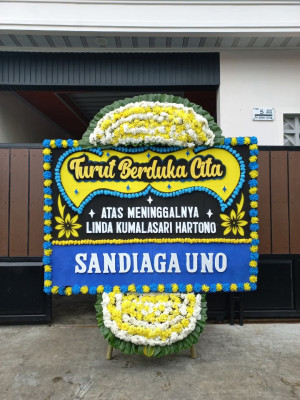 Papan Bunga Duka di Bandongan